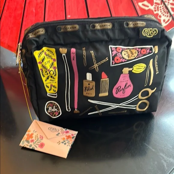 N.W.T. Rifle Paper Co. for LeSportsac
 Makeup Bag with Cosmetic Print - Picture 2 of 6